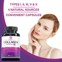 Complément de collagène en comprimés à marque privée OEM, capsules de collagène et de vitamine C pour les soins de la peau