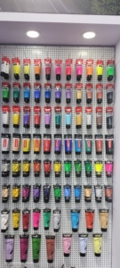 Ensemble de peinture acrylique, 120 couleurs (75ml,100ml,120ml) Art Craft Paints Cadeaux <span class=keywords><strong>pour</strong></span> artistes enfants débutants et peintres - Product Image 5