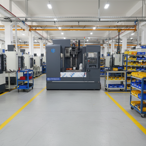 VMC650高精度多轴数控车床，配备GSK控制系统，具有制动功能，1年保修 - Product Image 1