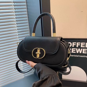 Nuova Borsa da Donna alla Moda con Chiusura a Lucchetto, Elegante Borsa a Tracolla e a Mano - Product Image 4
