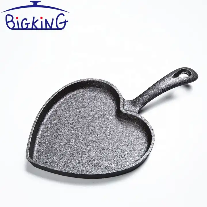 6 Inch Cast Iron Skillet Pan Small Frying Pan, Pre-Seasoned for