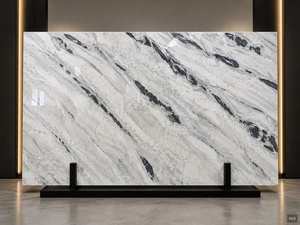 Losa de Cuarcita Blanca Natural <span class=keywords><strong>del</strong></span> Océano Atlántico de Tamaño Personalizado para Encimeras, Revestimiento de Paredes, Muebles de Baño y Proyectos de Piedra - Product Image 6