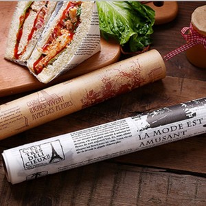 Không thấm mỡ double side Silicone tráng giấy báo không thấm mỡ giấy thực phẩm bọc giấy - Product Image 5