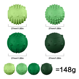 Palline Magnetiche in Silicone Antistress per Adulti e Adolescenti, Set da 4 Pezzi, Giocattoli Sensoriali per <span class=keywords><strong>Autismo</strong></span>, ADHD, Ansia, con Texture Divertenti, Giocattolo da Ufficio - Product Image 3