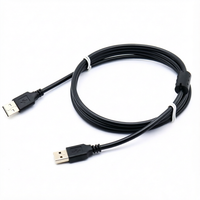 OEM USB 2.0 Stecker-zu-Stecker Kabel 480Mbps Hochgeschwindigkeits-Datenübertragung Abgeschirmtes Geflochtenes Vergoldetes Kabel 1m 2m 3m 5m 10m 15m