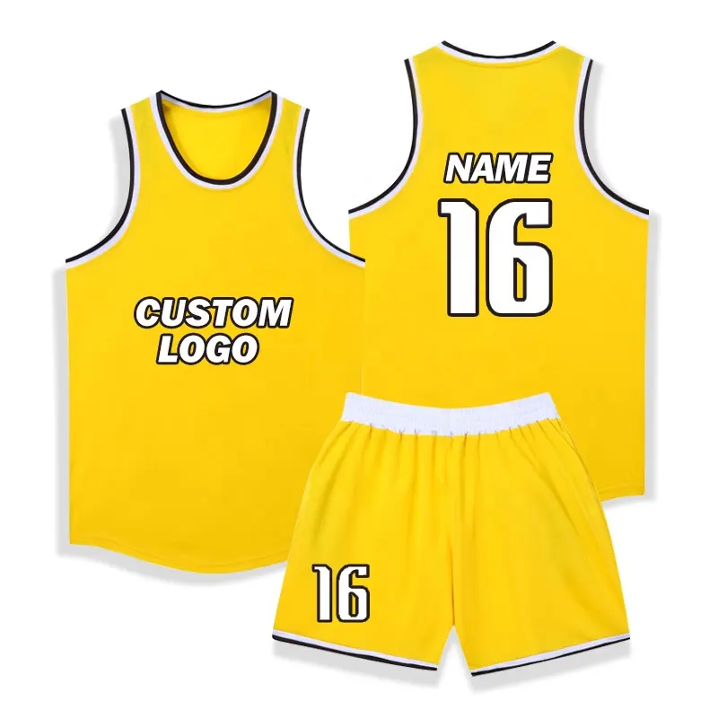Özel boş basketbol spor tişört gençlik Boy lise kolej basketbol forması gömlek siyah ve üst basketbol üniforması 241