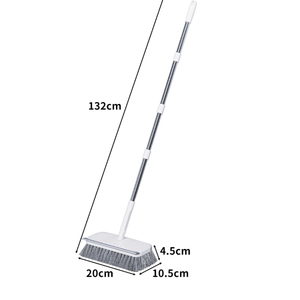 <span class=keywords><strong>Brosse</strong></span> métallique en acier inoxydable pour le <span class=keywords><strong>nettoyage</strong></span> de la maison <span class=keywords><strong>Brosse</strong></span> de sol pour piscine extérieure en mousse <span class=keywords><strong>Brosse</strong></span> à grattoir en acier à long manche - Product Image 6