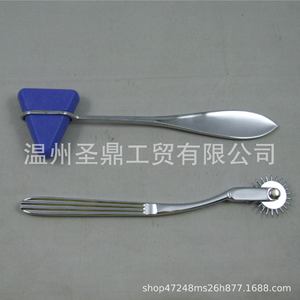 Martillo de percusión médico Wenzhou Shengding KT-GF61 de aleación de zinc, herramienta profesional de diagnóstico de reflejos neuroquirúrgicos - Product Image 4