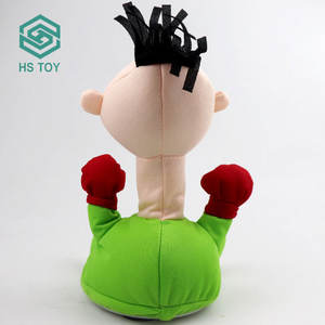 HS Boneco de Pelúcia Interativo Engraçado Que Grita Para Alívio de Estresse com Ventosa <span class=keywords><strong>Punch</strong></span> Me - Product Image 5