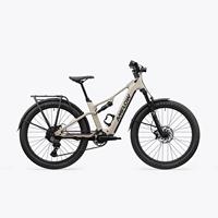 Vélo de tourisme tout-terrain Amflow TL Carbon 2027 avec suspension intégrale Fox, unité de transmission Avinox M2, confort longue distance, 27.5ER, vélo électrique Amflow TL
