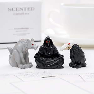 Nueva Figura de Dios de la Muerte de Halloween de KI yuewu, Lindos Accesorios Decorativos DIY, Adorno para Coche o Escritorio - Product Image 4