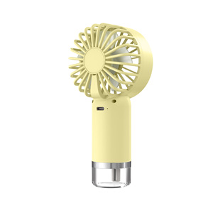 Portable Misting Fan Mini USB Rechargeable Handheld With <b>Humidify</b> Function For Outdoor Use - Product Image 3