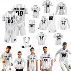 Camiseta de Fútbol Personalizada con Nombre y Número, <span class=keywords><strong>Ropa</strong></span> para Padres e Hijos, 100% Poliéster de Secado Rápido, Servicio OEM, Fútbol de Otoño - Product Image 1