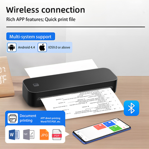 Marklife D210 Mini A4 Máy In Nhiệt Xách Tay Hình Xăm Máy Tính Để Bàn Văn Phòng Cầm Tay Cho Điện Thoại Di Động Android Các Thiết Bị - Product Image 2