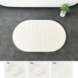 Tapete Ovalado Super Absorbente de Tierra de Diatomeas para Secar Platos, Absorbente para Baño, Tapete Absorbente para Piso de Baño - Product Image 3