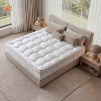 Article populaire : Matelas à ressorts ensachés hypoallergénique et respirant pour chambres familiales
