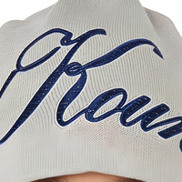 Vente en gros de bonnets en jacquard gothique Y2K d'hiver, logo personnalisé, broderie 3D, bonnet tricoté, méthode d'impression à la main, tissu commun 100%