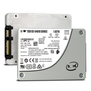 SSDSC2KG019T8 D3-S4610 ซีรีส์ 1.92TB 6Gb/s SATA 2.5'' ฮาร์ดดิสก์ SSD ภายใน มีสินค้าในสต็อก รับประกัน 1 ปี - Product Image 1