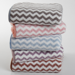 Màu Rắn San Hô Lông Cừu Khăn Biểu Tượng Tùy Chỉnh Mềm Thấm Cho Nhà Sử Dụng Dệt Kỹ Thuật - Product Image 3