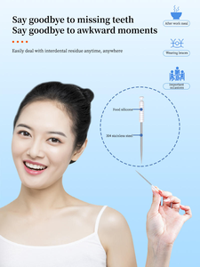 Irrigador Bucal Portátil LULA con Tanque de Agua de 200 ml, Visualización con Espejo, Blanqueamiento Dental, Cuidado Dental, Alimentación USB, Modelo Extensible - Product Image 6