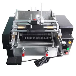 semi automatic cans pet bottle wet glue labeling machine round bottle labeler labeling machine