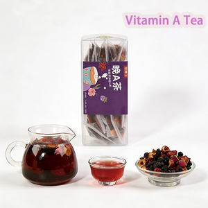 Teh Mulberry Rose untuk Perawatan Mata - Infus <span class=keywords><strong>Herbal</strong></span> yang Diperkaya Vitamin A untuk Kesehatan Penglihatan dan Relaksasi Malam Hari - Product Image 1