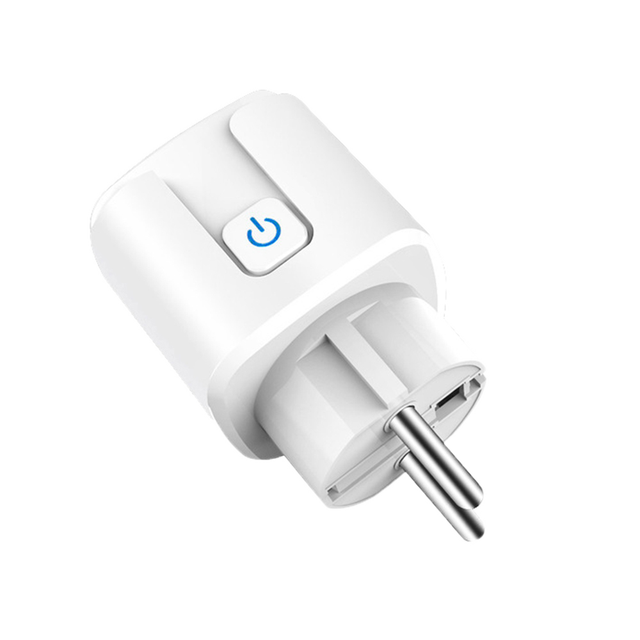 16A Voice Control Power Plug Monitor Energy Monitoring EU WIFI Tuya Smart Sockets Tuya With Alexa Google Home