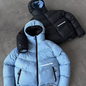 <span class=keywords><strong>Giacca</strong></span> Invernale da Uomo di Alta Gamma, Oversize con Tasche Laterali, Antivento, con Zip e Cappuccio, Maniche a Campana - Product Image 1