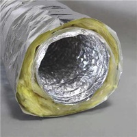 Conduite d'air flexible isolée par aluminium de ventilation pour le système de la CAHT de climatisation