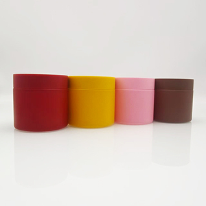 Độc đáo thiết kế mới 120g <span class=keywords><strong>Frosted</strong></span> thủy tinh đầy màu sắc mỹ phẩm Lotion huyết thanh bao bì Set rỗng sang trọng chăm sóc da kem lọ và chai - Product Image 5