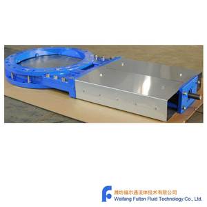 आईएसओ शीर्ष फ्लैंज के साथ kgv चाकू गेट वाल्व और इलेक्ट्रिक एक्टोरेटर dn800 pn4 en558 मूल श्रृंखला 20 k1 - Product Image 5