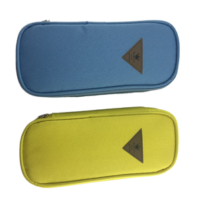 Trousse à crayons personnalisée en toile de grande capacité conception Simple mignon néoprène plastique <span class=keywords><strong>tissu</strong></span> matériel école stylo sac cadeau usage - Product Image 2