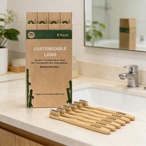 <span class=keywords><strong>Brosse</strong></span> à dents en charbon de bois biodégradable certifiée CE, OEM pour adultes, poils souples, moyens <span class=keywords><strong>ou</strong></span> durs - Product Image 1