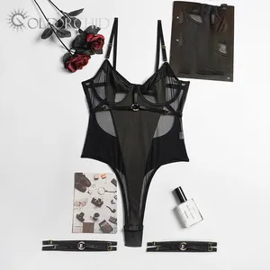<span class=keywords><strong>Lingerie</strong></span> Sexy <span class=keywords><strong>in</strong></span> Pizzo e PU all'Ingrosso, Intimo Femminile, <span class=keywords><strong>Lingerie</strong></span> Giapponese Hot - Product Image 1