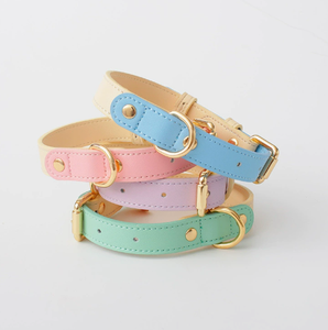 <b>Leather</b> <b>Dog</b> <b>Collar</b> Adjustable Buckle Pet Neck <b>Collar</b> Printed Pet Grooming Accessory for Small Medium Large <b>Dogs</b> - Product Image 3