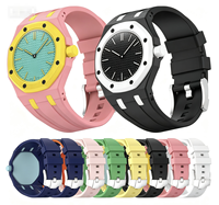 Nouveau bracelet de montre en silicone NYY, kit de conversion Royal Pop pour montre connectée, accessoires de remplacement multicolores