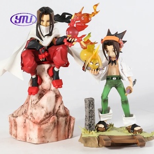 Figura de Anime de 17-21cm, figura de rey Chamán, Yoh Asakura Hao Asakura, modelo de PVC, figurita de colección de Anime, juguetes de muñecas - Product Image 4