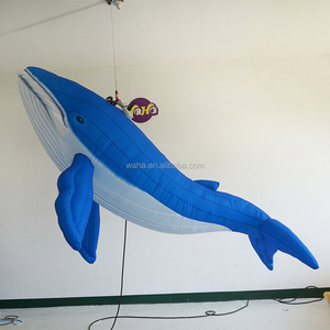 Ocean Inflatable WHALE Fish Inflatable Dolphin สำหรับตกแต่ง - Product Image 2