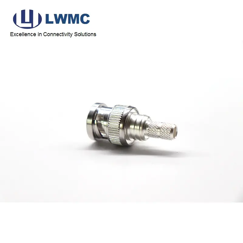 RF Connector BNC male crimp for LMR240 cable factory directly