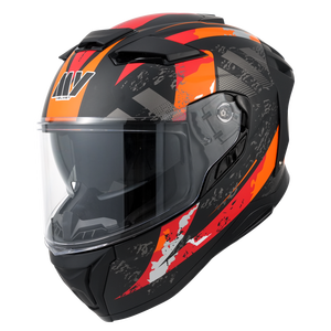 Casco da Moto Integrale in ABS Omologato DOT ECE con Doppia Visiera Revo - Product Image 1