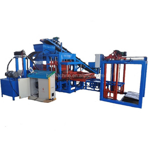 QT4-15 tự động thủy lực ép bê tông đá máy xây dựng cát khối máy gạch làm máy móc - Product Image 1