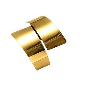 <b>CRAFTS</b> HUB Eco-Friendly Geometric Gold <b>Metal</b> Napkin <b>Rings</b> <b>for</b> Holiday Occasions & Parties Table Setting Decor - Product Image 1