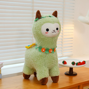 Muñeco de Peluche de Alpaca Suave y Adorable, Juguete de Peluche Personalizado, Animales de Peluche Rellenos de Algodón PP, Juguetes de Peluche Navideños para Niños, Muñecos de Peluche al por Mayor - Product Image 3