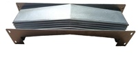 Couvercle de protection en acier pour guide de glissière télescopique pour machine-outil CNC