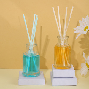 Pastel Color Roman Vertical Stripe <b>Reed</b> <b>Diffuser</b> Home Indoor Aromatherapy Bathroom Bedroom Ambience Fragrance - Product Image 4
