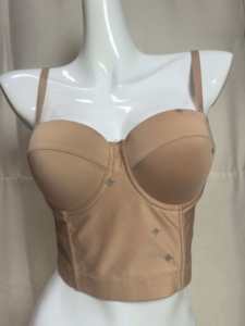 Groothandel Dames Op Maat Gemaakt Basic Verstelbare Luxe Stalen Ring Schouderband Simpele Bustier <span class=keywords><strong>Corset</strong></span> Top - Product Image 3