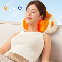 Nouveau Masseur de Cou N7 2026 avec Thérapie par Lumière Rouge, Personnalisable OEM, Masseur de Cou Portable Multifonctionnel avec Chauffage Infrarouge