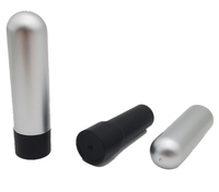 Baume à lèvres Silver Bullet de haute qualité personnalisable 4g Flip Top ABS Tube de cire buccale par le fabricant
