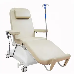 Meubles d'hôpital avec 2 moteurs LINAK, lit de catalyse mobile, chaise électrique à 2 sections, prix CE ISO, BT-DY001