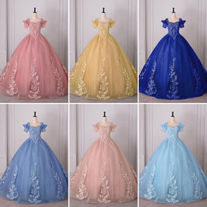 Vestidos de noche personalizados modernos de manga corta con lentejuelas de encaje Formal elegante fiesta de graduación para damas hasta el suelo XL natural - Product Image 1